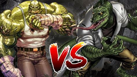 Connors, a character prominently featured in the "Spider-Man" series. . Killer croc vs lizard